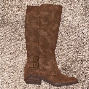 Blaire Brown Knee High Boots